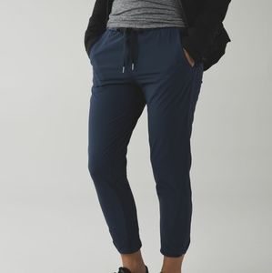 Lululemon &go On the Go Jogger Lined Inkwell Navy